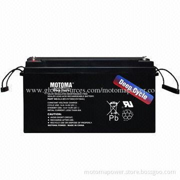 12V 150Ah Gel Battery with Rechargeable